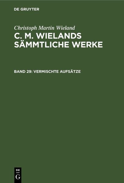 Produktbild: Vermischte Aufs&auml;tze