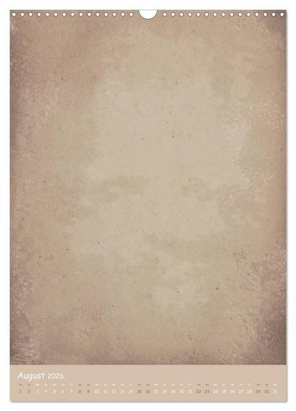 Produktbild: Vintage DIY Bastel-Kalender -Hochformat- (Wandkalender 2026 DIN A3 hoch), CALVENDO Monatskalender