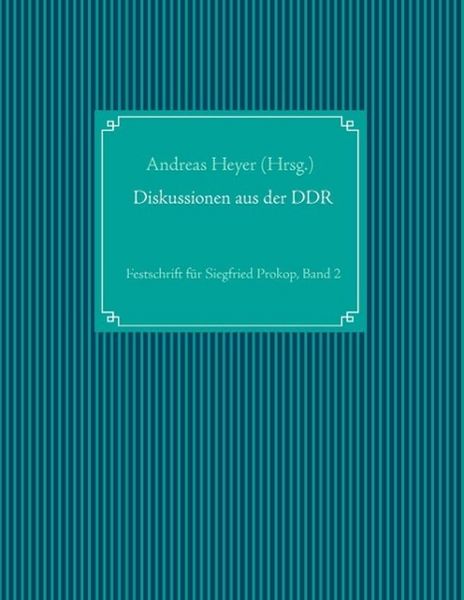 Produktbild: Diskussionen aus der DDR