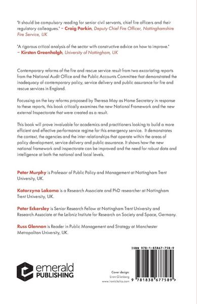 Produktbild: Rebuilding the Fire and Rescue Services