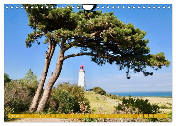 Produktbild: Insel Hiddensee - Stimmungen und Sehns&uuml;chte (Wandkalender 2026 DIN A4 quer), CALVENDO Monatskalender