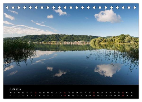 Produktbild: Bodensee - Uferlandschaften im sch&ouml;nsten Licht 2026 (Tischkalender 2026 DIN A5 quer), CALVENDO Monatskalender