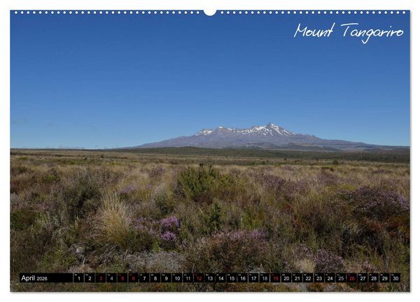Produktbild: Neuseeland (Wandkalender 2026 DIN A2 quer), CALVENDO Monatskalender