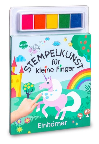 Produktbild: Stempelkunst f&uuml;r kleine Finger. Einh&ouml;rner