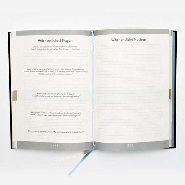 Produktbild: Das 6-Minuten-Tagebuch (schwarz)