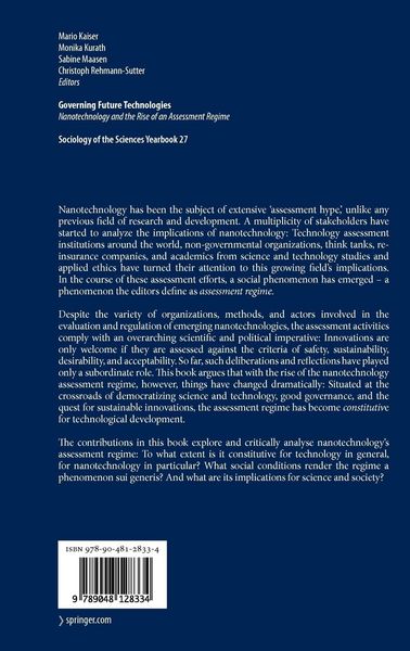 Produktbild: Governing Future Technologies
