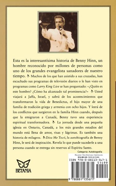 Produktbild: El Dios Me Toc&iquest;&iquest; = He Touched Me