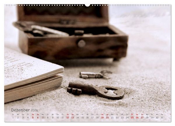 Produktbild: Die Geschichten des Schl&uuml;ssels (Wandkalender 2026 DIN A2 quer), CALVENDO Monatskalender