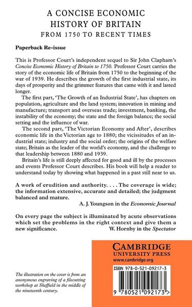 Produktbild: A Concise Economic History of Britain