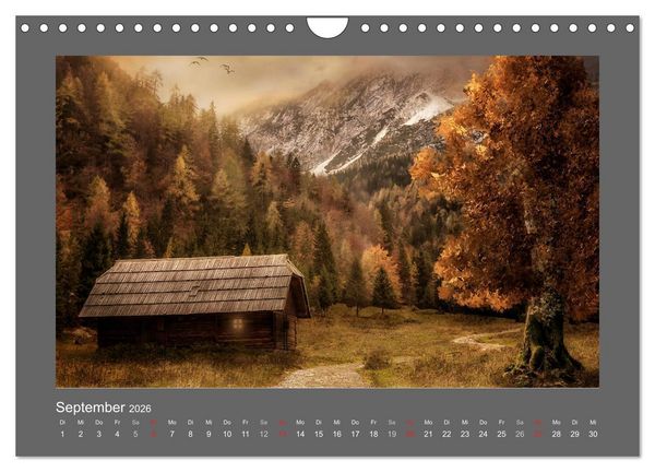 Produktbild: Zauber des Lichtes (Wandkalender 2026 DIN A4 quer), CALVENDO Monatskalender