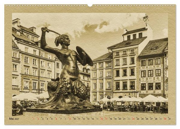 Produktbild: Polen &ndash; Ein Kalender im Zeitungsstil (Wandkalender 2027 DIN A2 quer), CALVENDO Monatskalender