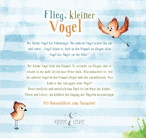 Produktbild: Flieg, kleiner Vogel - Voa, passarinho