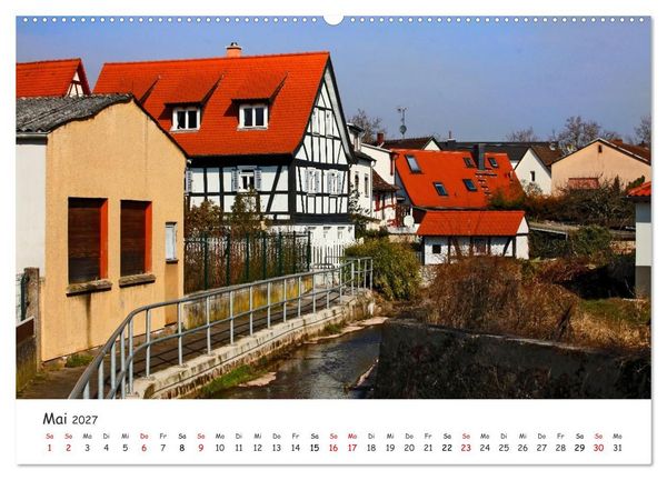 Produktbild: Facettenreiches Dreieich (Wandkalender 2027 DIN A2 quer), CALVENDO Monatskalender