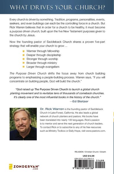 Produktbild: The Purpose Driven Church