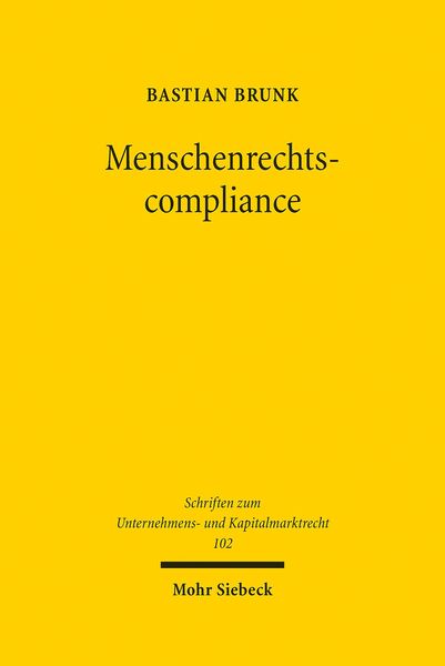 Produktbild: Menschenrechtscompliance