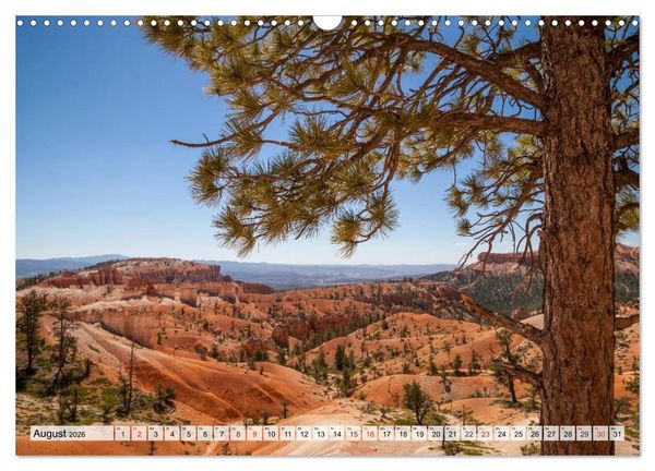 Produktbild: ARIZONA UND UTAH Ein einzigartiges Erlebnis (Wandkalender 2026 DIN A3 quer), CALVENDO Monatskalender