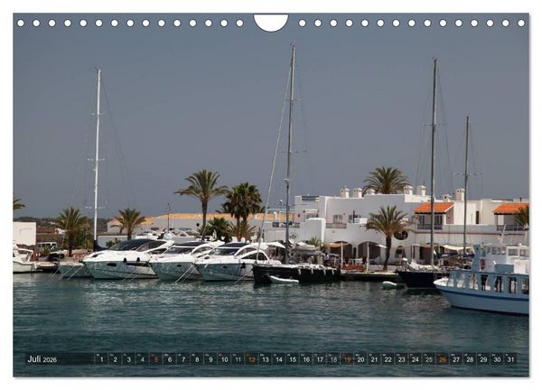 Produktbild: Formentera - Karibik im Mittelmeer (Wandkalender 2026 DIN A4 quer), CALVENDO Monatskalender