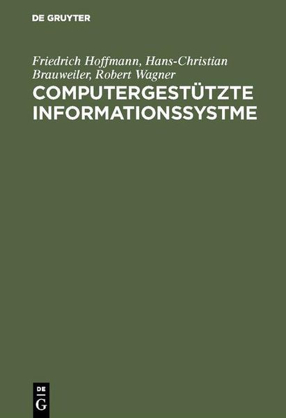 Produktbild: Computergest&uuml;tzte Informationssystme