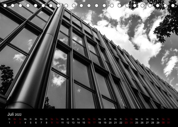 Produktbild: SchwarzWeiss gesehen (Tischkalender 2022 DIN A5 quer)