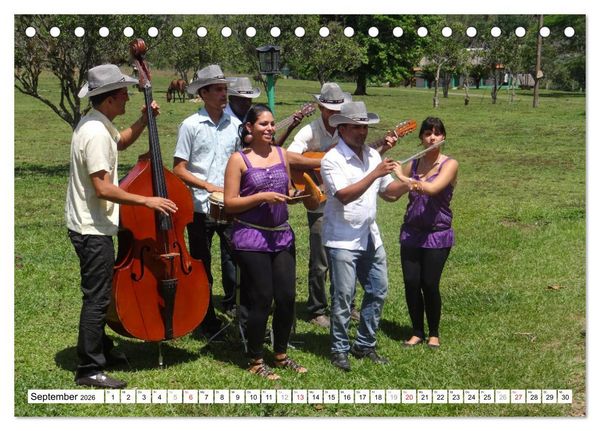 Produktbild: M&uacute;sica Cubana - Karibische Kl&auml;nge aus Kuba (Tischkalender 2026 DIN A5 quer), CALVENDO Monatskalender