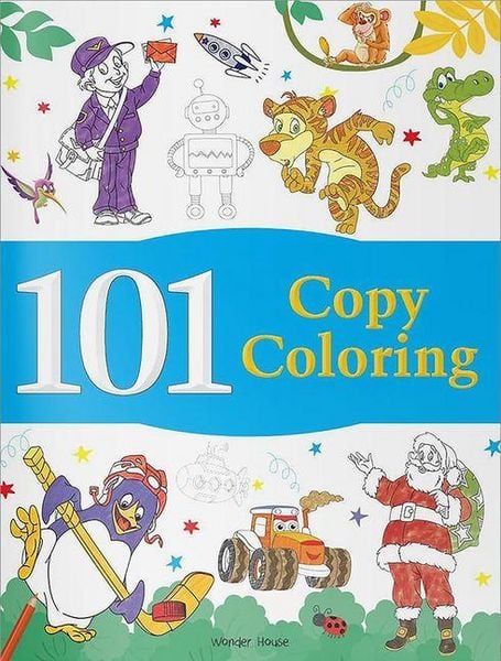Produktbild: 101 Copy Coloring: Fun Activity Book for Children