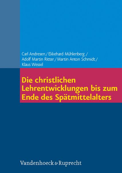Produktbild: Die christlichen Lehrentwicklungen bis zum Ende des Sp&auml;tmittelalters