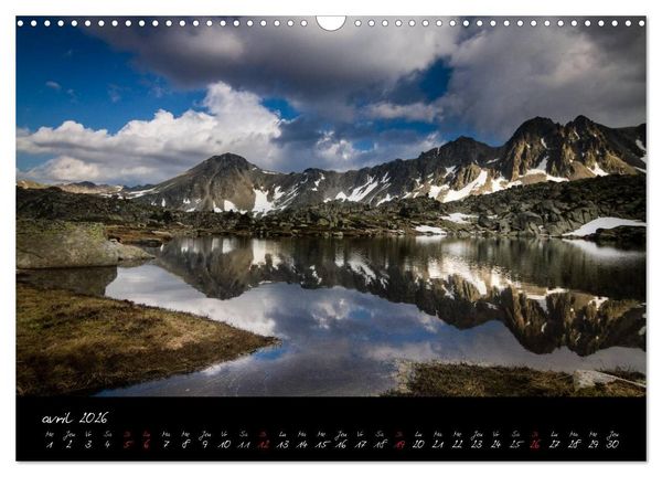 Produktbild: Miroirs des Pyr&eacute;n&eacute;es Catalanes (Calendrier mural 2026 DIN A3 vertical), CALVENDO calendrier mensuel