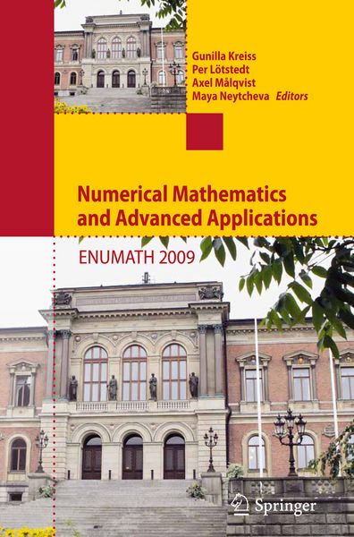 Produktbild: Numerical Mathematics and Advanced Applications 2009