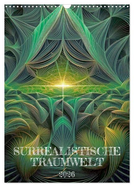 Produktbild: Surrealistische Traumwelt (Wandkalender 2026 DIN A3 hoch), CALVENDO Monatskalender