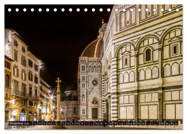Produktbild: Impressionen aus FLORENZ (Tischkalender 2026 DIN A5 quer), CALVENDO Monatskalender