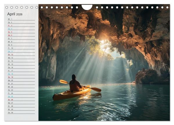 Produktbild: Freiheit sp&uuml;ren (Wandkalender 2026 DIN A4 quer), CALVENDO Monatskalender