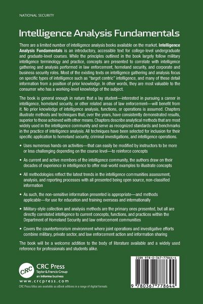Produktbild: Intelligence Analysis Fundamentals