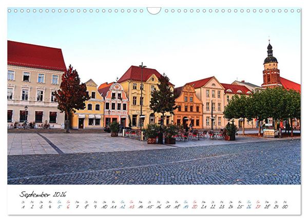 Produktbild: Cottbusser Ansichten (Wandkalender 2026 DIN A3 quer), CALVENDO Monatskalender