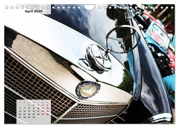 Produktbild: Mercedes Edel & Fein (Wandkalender 2026 DIN A4 quer), CALVENDO Monatskalender