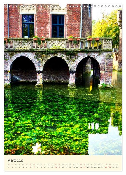 Produktbild: Traumschloss Paffendorf - Ein Juwel im Rheinland (Wandkalender 2026 DIN A3 hoch), CALVENDO Monatskalender