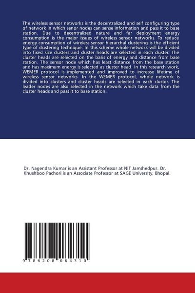 Produktbild: Energy Efficiency in WSN by Employing Cluster to Head Noise Protocol