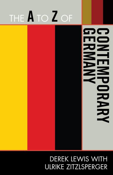 Produktbild: The A to Z of Contemporary Germany