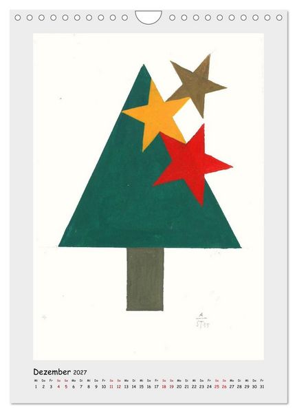 Produktbild: Anton Stankowski. B&auml;ume (Wandkalender 2027 DIN A4 hoch), CALVENDO Monatskalender