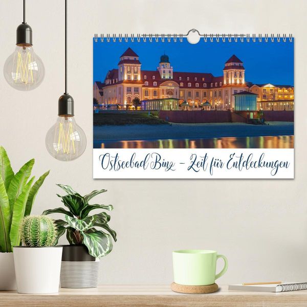 Produktbild: Ostseebad Binz &ndash; Zeit f&uuml;r Erholung (Wandkalender 2026 DIN A4 quer), CALVENDO Monatskalender