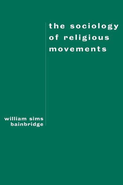 Produktbild: The Sociology of Religious Movements