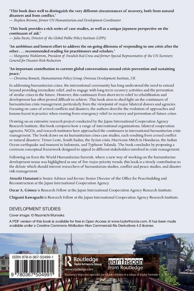Produktbild: Crisis Management Beyond the Humanitarian-Development Nexus