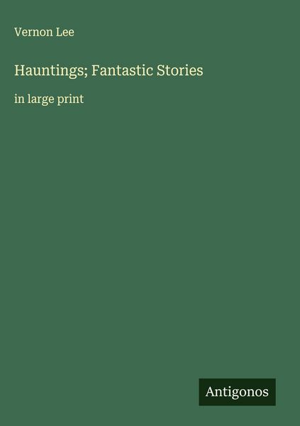 Produktbild: Hauntings; Fantastic Stories