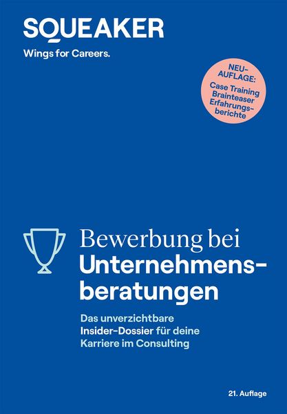 Produktbild: Bewerbung bei Unternehmensberatungen (21. Auflage)