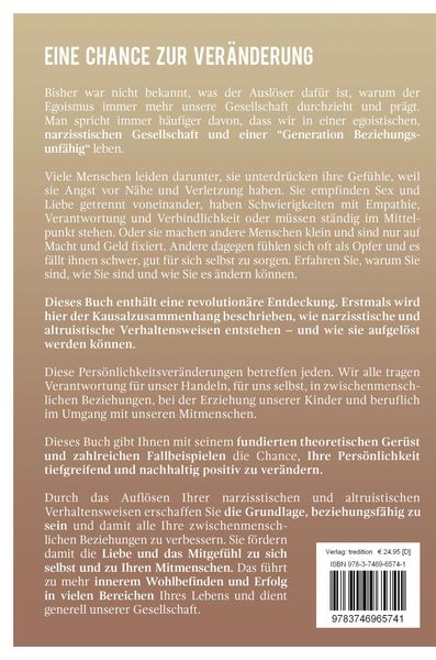 Produktbild: KEINE LIEBE, Die Ursache und die urs&auml;chliche L&ouml;sung von Narzissmus und Altruismus