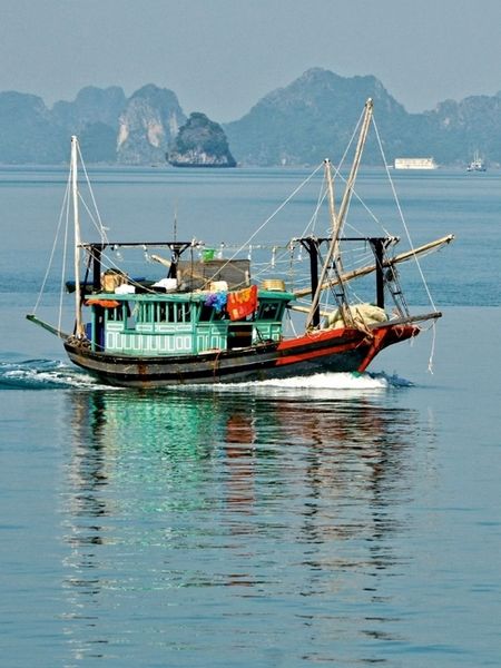 Produktbild: Fischerboot in der Ha Long Bucht, Vietnam, 1000 Teile