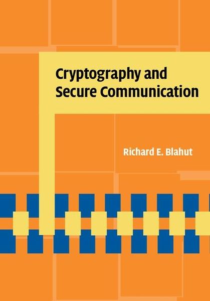 Produktbild: Cryptography and Secure Communication