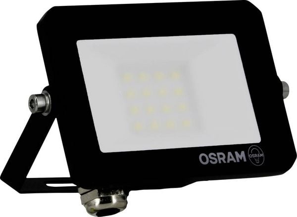 OSRAM HOMELIGHTING FLOODLIGHT LUX 10W 865 BLACK 4099854489402 LED-Flutlichtstrahler 10.00 W Leuchtfarben: Tageslichtweiß