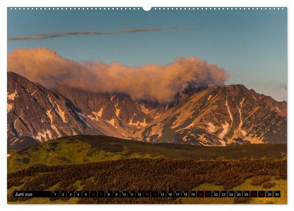 Produktbild: Berge. Polen (Wandkalender 2026 DIN A2 quer), CALVENDO Monatskalender
