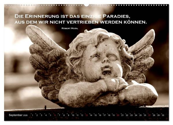 Produktbild: Weisheiten, Zitate und Spr&uuml;che - Ein Jahr voller Gedanken 2026 (hochwertiger Premium Wandkalender 2026 DIN A2 quer), Kunstdruck in Hochglanz