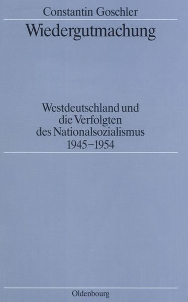 Produktbild: Wiedergutmachung